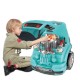 Set Reparatie Motor Auto Mecanic Rovo 977A, Porsche Cayenne, Sunete, Lumini, Telecomanda, Claxon, Schimbator viteze, 61 piese, 47cm