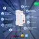 Siguranta inteligenta Nous D1Z, 16A, ZigBee, 1 canal, Monitorizare energie, montare pe sina DIN Siguranta inteligenta Nous D1Z, 16A, ZigBee, 1 canal, Monitorizare energie, montare pe sina DIN