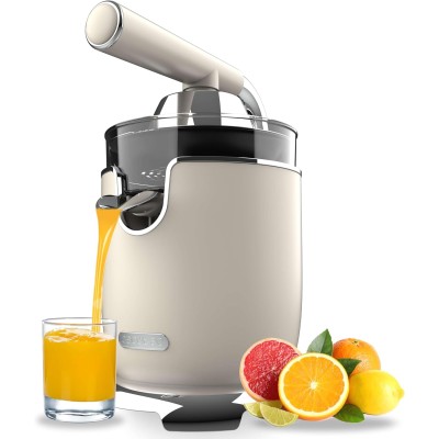 Storcator de citrice Cecotec RetroJuice 1000, 1000W, Inox, 2 conuri, anti picurare Storcator de citrice Cecotec RetroJuice 1000, 1000W, Inox, 2 conuri, anti picurare