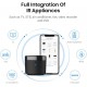 Telecomanda universala inteligenta BroadLink RM4 Mini, control IR, Wireless, 4G, compatibil Android iOS, Alexa Google Assistant, pentru aer conditionat, televizor, sistem audio - Resigilat Telecomanda universala inteligenta BroadLink RM4 Mini, control IR, Wireless, 4G, compatibil Android iOS, Alexa Google Assistant, pentru aer conditionat, televizor, sistem audio - Resigilat