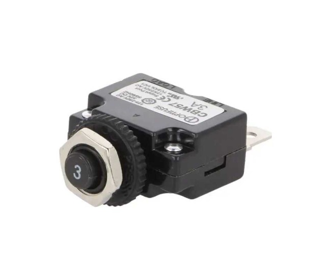 Siguranta termica 3A OPTIFUSE CBW57-PS-3A-1X Imax. 1kA 32VDC/50VDC/125V/250V Siguranta termica 3A OPTIFUSE CBW57-PS-3A-1X Imax. 1kA 32VDC/50VDC/125V/250V