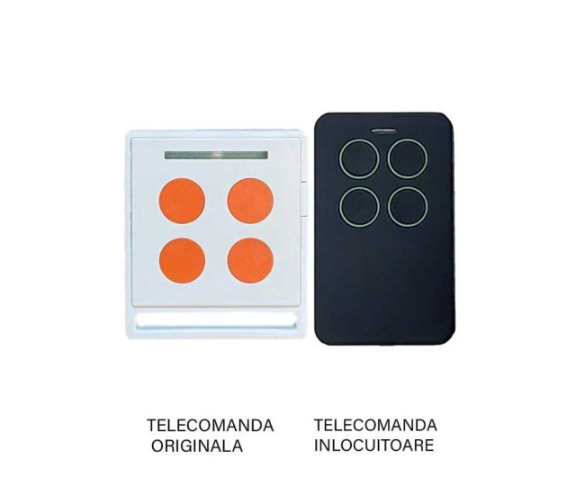 Telecomanda poarta garaj de 2 si 4 canale cod saritor 433.92MHz NICE ECCO5 WO compatibila cu originalul (842) Telecomanda poarta garaj de 2 si 4 canale cod saritor 433.92MHz NICE ECCO5 WO compatibila cu originalul (842)