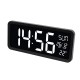 Ceas gigant de masa /perete cu LED cu termometru 37x16x3.9cm Home LTCJUMBO