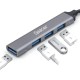 HUB extern SPACER SPHB-USB-4U-01 porturi USB USB3.0 x1 USB2.0 x3 HUB extern SPACER SPHB-USB-4U-01 porturi USB USB3.0 x1 USB2.0 x3