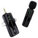 Microfon lavaliera wireless 3in1 3.5mm /USB-C /Ligtning Platinet PLMM11