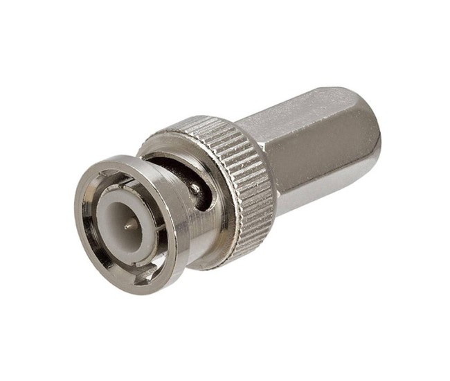 Conector tata BNC RG6 7mm 304 URM68TC Valueline