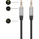Cablu audio jack stereo 3.5 mm tata - 3.5 mm tata dublu ecranat 3m Goobay Plus Cablu audio jack stereo 3.5 mm tata - 3.5 mm tata dublu ecranat 3m Goobay Plus