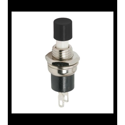 Buton 1 circuit 1.5A 250V OFF-(ON) fara retinere negru