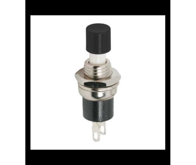 Buton 1 circuit 1.5A 250V OFF-(ON) fara retinere negru Buton 1 circuit 1.5A 250V OFF-(ON) fara retinere negru