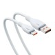 Cablu alimentare si date Baseus Pudding Fast Charging USB - USB Type-C 3.2 gen 1 100W 1.2m alb P10355703221-00