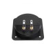 Conector boxa 2 banane aurii Conector boxa 2 banane aurii