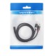 Cablu Jack 3.5 mm mama - 2x RCA tata 1m aurit negru Vention VAB-R01-B100 Cablu Jack 3.5 mm mama - 2x RCA tata 1m aurit negru Vention VAB-R01-B100