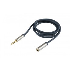 Cablu audio HiFi stereo prelungitor Jack 3.5 mm mama - 3.5 mm tata 2.5m dublu ecranat HOME Cablu audio HiFi stereo prelungitor Jack 3.5 mm mama - 3.5 mm tata 2.5m dublu ecranat HOME