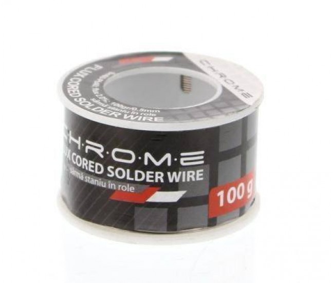 Fludor 100gr 0.5mm Flux 2% SN60 PB40 Chrome Fludor 100gr 0.5mm Flux 2% SN60 PB40 Chrome