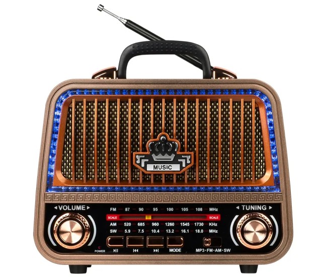 Radio portabil analog AM /FM /SW 5W 185x77.5x150mm Kruger&atz KM0833