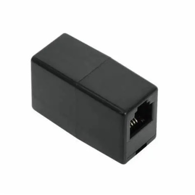 Cupla prelungire telefonica modulara RJ11 6P4C negru Well