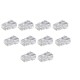 Set 10 mufe internet RJ45 CAT5 8p8c cablu push rotund Goobay 58627-10 Set 10 mufe internet RJ45 CAT5 8p8c cablu push rotund Goobay 58627-10