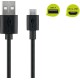 Cablu USB A tata - micro USB B tata 1m Goobay 46800 Cablu USB A tata - micro USB B tata 1m Goobay 46800