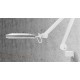 Suport de perete pentru lampa cu lupa 60360 60361 60362 60364 alb Goobay 55771 Suport de perete pentru lampa cu lupa 60360 60361 60362 60364 alb Goobay 55771