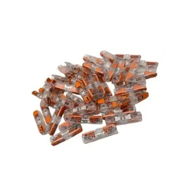 Set 10 conectori WAGO imbinare in linie cu parghie 0.2-4mm2 24-12AWG 221-2411-10 Set 10 conectori WAGO imbinare in linie cu parghie 0.2-4mm2 24-12AWG 221-2411-10