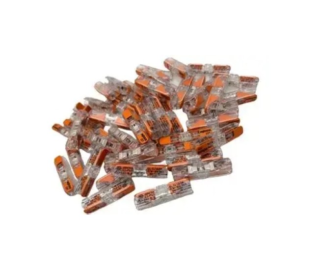 Set 10 conectori WAGO imbinare in linie cu parghie 0.2-4mm2 24-12AWG 221-2411-10 Set 10 conectori WAGO imbinare in linie cu parghie 0.2-4mm2 24-12AWG 221-2411-10