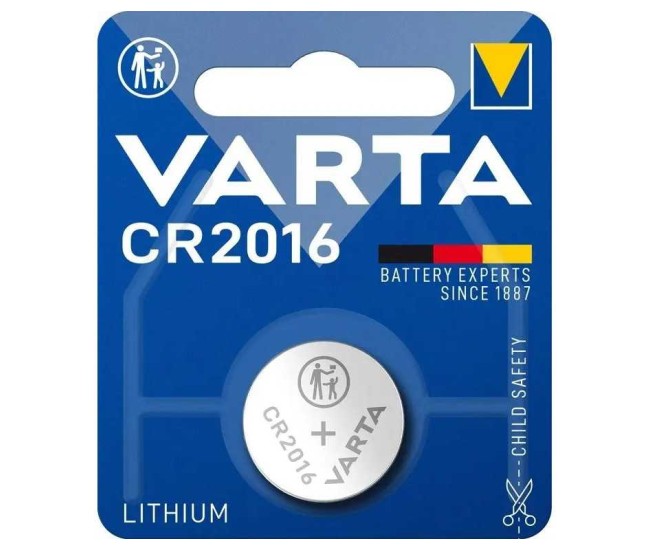 Baterie Varta CR2016 lithium 3V Baterie Varta CR2016 lithium 3V