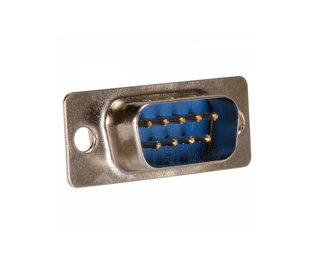 Set 10 conectori SERIAL tata D-Sub 9 pini lipire pe cablu 5A CONNFLY DS1033-09MUNSISS-10 Set 10 conectori SERIAL tata D-Sub 9 pini lipire pe cablu 5A CONNFLY DS1033-09MUNSISS-10