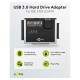 Adaptor de hard disk USB 3.0 pentru IDE si SATA 2.5 / 3.5 inchi Goobay 72013 Adaptor de hard disk USB 3.0 pentru IDE si SATA 2.5 / 3.5 inchi Goobay 72013