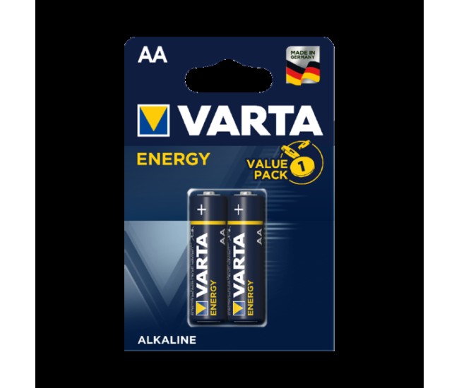Baterii alcaline R6 AA 2buc/blister Energy Varta Baterii alcaline R6 AA 2buc/blister Energy Varta