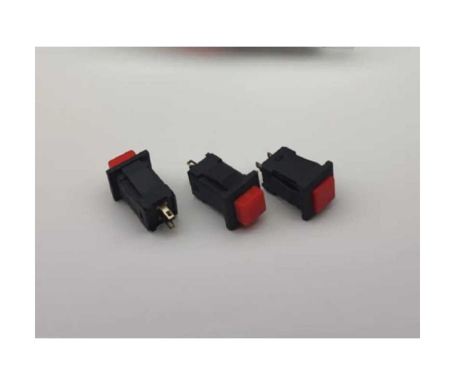 Push Buton cu retinere NO plastic 14x14x20mm 1A/250V Push Buton cu retinere NO plastic 14x14x20mm 1A/250V