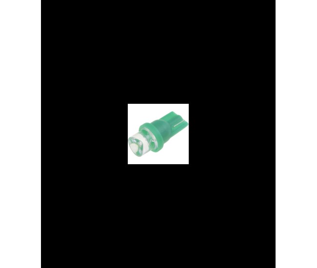 Lampa LED verde T08 Unom 12VDC 3.5lm 0.24W 120 OPTOSUPPLY OST08WG01GD-G5DUT8C1A