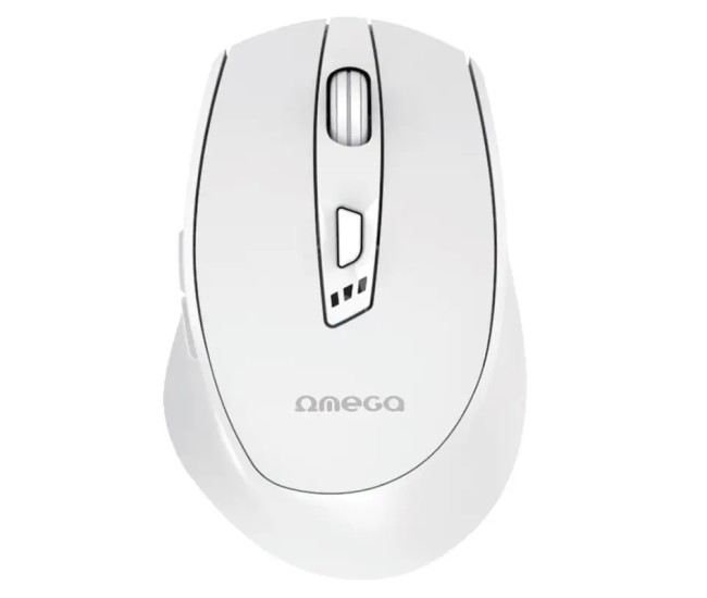Mouse wireless reincarcabil USB-C alb OMEGA OMC529RWW Mouse wireless reincarcabil USB-C alb OMEGA OMC529RWW