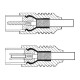 Cablu COAXIAL TV antena 1.5m mama-tata 75 ohm clasa A 85DB Dublu ecranat CCS alb 66613 Goobay Cablu COAXIAL TV antena 1.5m mama-tata 75 ohm clasa A 85DB Dublu ecranat CCS alb 66613 Goobay