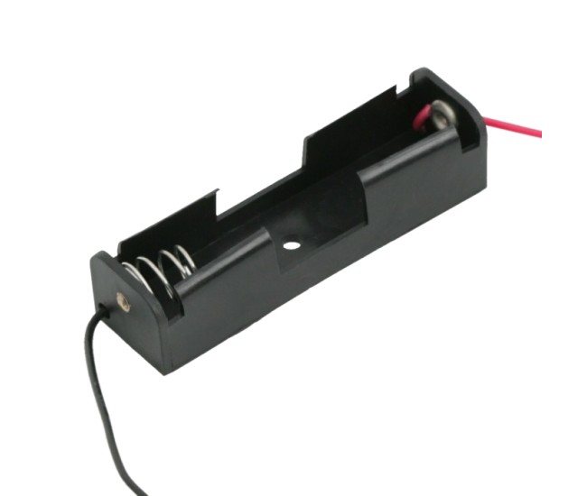 Suport pentru baterie AA 1buc cu contacte pentru lipire