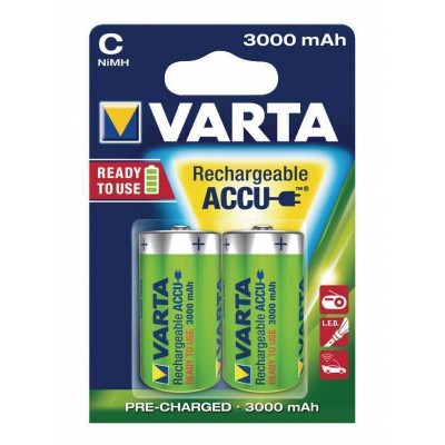 Set acumulatori Varta R14 C 3000mAh Ready2Use Varta 2buc/blister