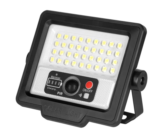 Reflector LED 60W 300lm 6500K cu panou SOLAR 4W IP65 REBEL URZ3627 Reflector LED 60W 300lm 6500K cu panou SOLAR 4W IP65 REBEL URZ3627