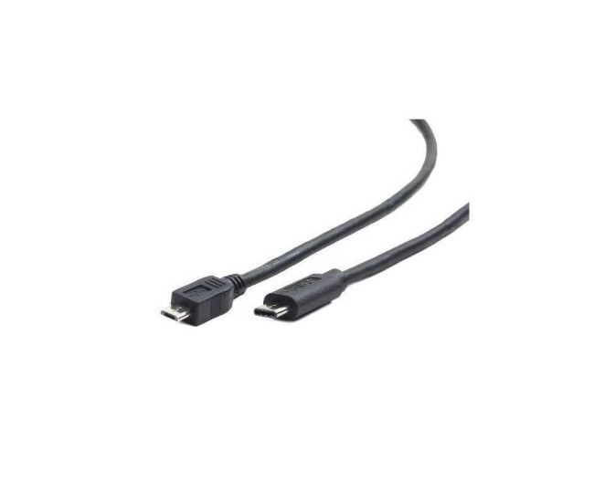 Cablu USB2.0 B micro mufa - USB type C mufa 1m negru PVC GEMBIRD CCP-USB2-MBMCM-1M Cablu USB2.0 B micro mufa - USB type C mufa 1m negru PVC GEMBIRD CCP-USB2-MBMCM-1M