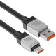 Cablu alimentare si date Baseus, Fast Charging USB2.0 - USB Type-C 100W 1m negru CAKW000601 Cablu alimentare si date Baseus, Fast Charging USB2.0 - USB Type-C 100W 1m negru CAKW000601