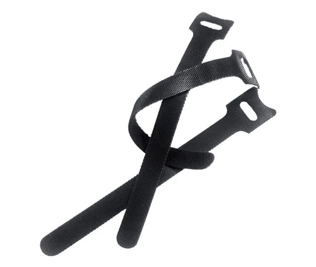 Set organizator de cabluri Banda Velcro Well 150mm x 12mm 25buc negru ORG-CABLE-T0225BK-WL Set organizator de cabluri Banda Velcro Well 150mm x 12mm 25buc negru ORG-CABLE-T0225BK-WL