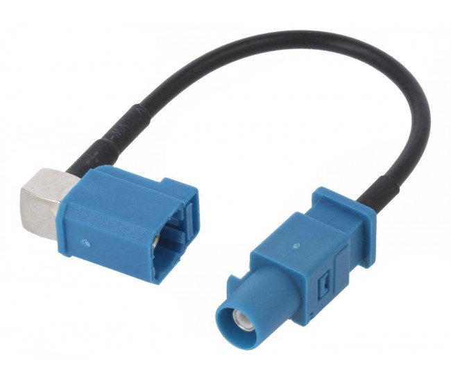 Adaptor antena Fakra GSM P mufa Fakra GSM soclu 100mm Adaptor antena Fakra GSM P mufa Fakra GSM soclu 100mm