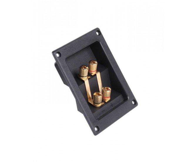 Conector boxa 4 terminale aurite Conector boxa 4 terminale aurite