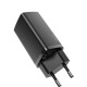 Incarcator retea Baseus GaN2 Lite Quick Charge 65W 1x USB 5V/3A 1x USB Type-C 5V/3A negru CCGAN2L-B01 Incarcator retea Baseus GaN2 Lite Quick Charge 65W 1x USB 5V/3A 1x USB Type-C 5V/3A negru CCGAN2L-B01