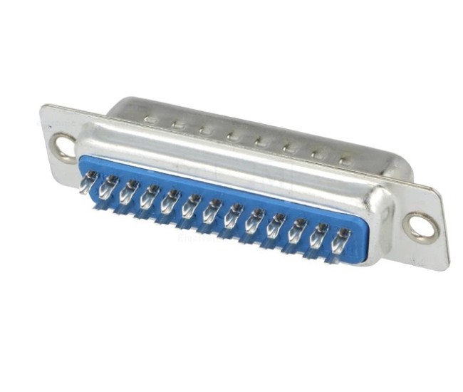 Mufa D-Sub 25 pini tata pe cablu lipire 5A CONNFLY DS1033-25MUNSISS