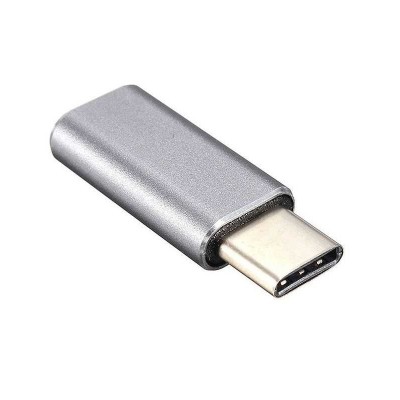 Adaptor USB3.1 USB Type C tata - micro USB mama OTG carcasa aluminiu