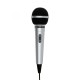 Microfon dinamic polar cardioid de mana argintiu 6.3 mm SAL M 41 Microfon dinamic polar cardioid de mana argintiu 6.3 mm SAL M 41