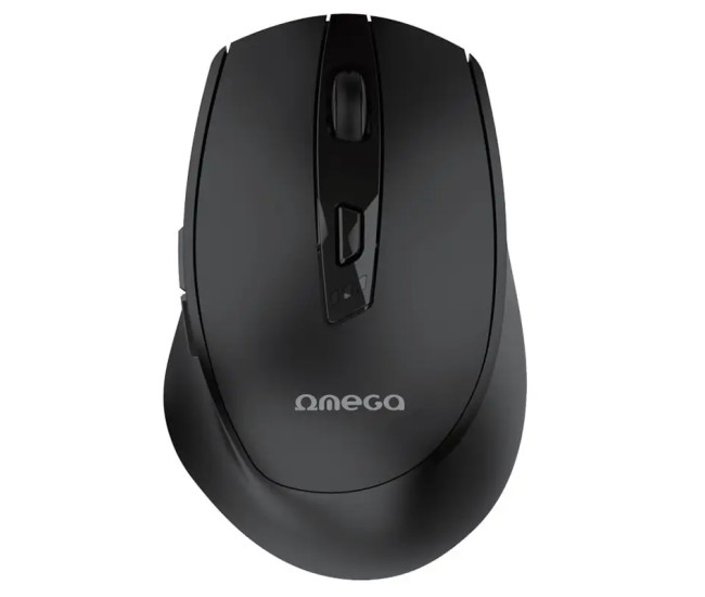 Mouse wireless reincarcabil USB-C negru OMEGA OMC529RWB