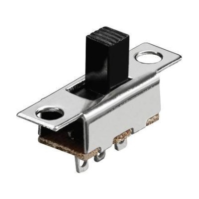 Comutator glisant 1x UM 3 pini 11.4x6mm ON-ON 150V 0.1A Goobay