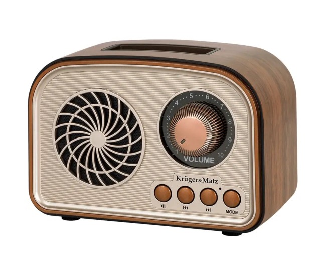 Radio portabil analog AM /FM /SW 5W 185x77.5x150mm Kruger&atz KM0834 Radio portabil analog AM /FM /SW 5W 185x77.5x150mm Kruger&atz KM0834