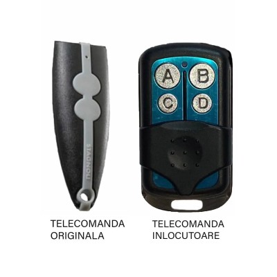 Telecomanda poarta garaj Stagnoli Venus AV222 2 butoane/ cod fix/ 433.92Mhz (591)