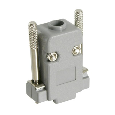 Carcasa mufa 9 pin serial D-SUB RS232 VGA cu surub lung